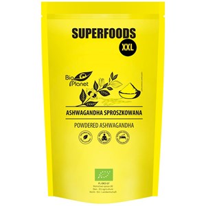 ASHWAGANDHA SPROSZKOWANA BIO 500 g - BIO PLANET