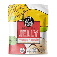 ŻELKI MANGO - JABŁKO BEZ ŻELATYNY BIO 50 g - DIET-FOOD