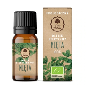 OLEJEK ETERYCZNY MIĘTA PIEPRZOWA BIO 10 ml - DARY NATURY