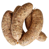 KIEŁBASA GRILLOWA Z MAJERANKIEM BIO 450 g - WASĄG (NA ZAMÓWIENIE)