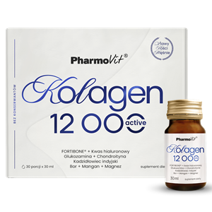KOLAGEN (12 000 mg) ACTIVE SHOT BEZGLUTENOWY 30 ml - PHARMOVIT