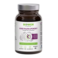 KWAS R-ALFA-LIPONOWY (300 mg) 60 KAPSUŁEK - BIOWEN