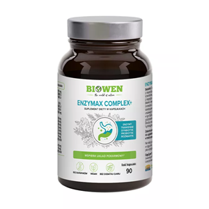 KAPSUŁKI NA WSPARCIE TRAWIENIA ENZYMAX COMPLEX+ 90 szt. - BIOWEN