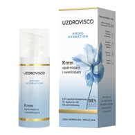 KREM DO TWARZY UJĘDRNAJĄCO - NAWILŻAJĄCY 50 ml - UZDROVISCO (AMINO HYDRATION)