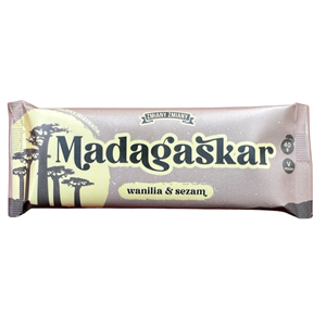 BATON BAKALIOWY O SMAKU CHAŁWY MADAGASKAR  BEZGLUTENOWY 40 g - ZMIANY ZMIANY