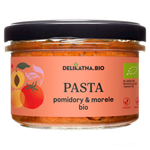 PASTA POMIDOROWA Z MORELAMI BIO 180 g - DELIKATNA