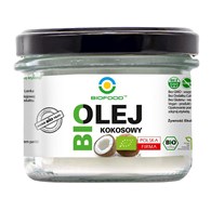 OLEJ KOKOSOWY BEZWONNY BIO 180 ml - BIOFOOD