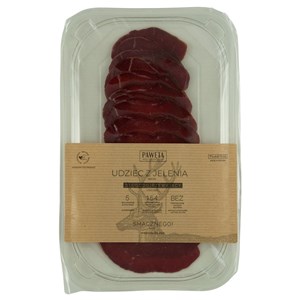 UDZIEC Z JELENIA DOJRZEWAJĄCY PLASTRY BEZGLUTENOWY 65 g - PAWĘTA