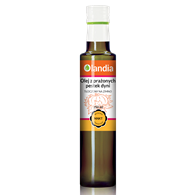 OLEJ Z PRAŻONYCH PESTEK DYNI TŁOCZONY NA ZIMNO 250 ml - OLANDIA