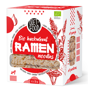 MAKARON (GRYCZANY) RAMEN BEZGLUTENOWY BIO 280 g - DIET-FOOD