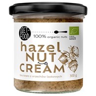 KREM Z PRAŻONYCH ORZECHÓW LASKOWYCH BIO 300 g - DIET-FOOD