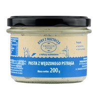 PASTA Z PSTRĄGA WĘDZONEGO BEZGLUTENOWA 200 g - SMOLIN FISH (NA ZAMÓWIENIE)