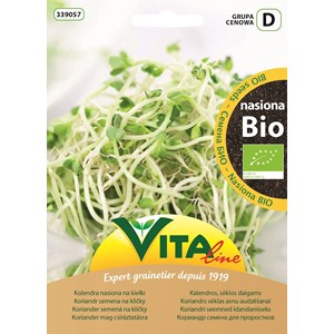 NASIONA KOLENDRY BIO NA KIEŁKI 20 g - VITA LINE (VG9021, 82996CIN0DS,21941CIN07S)