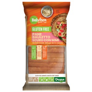 CHLEB CIEMNY Z ZIARNAMI KROJONY BEZGLUTENOWY 350 g - BALVITEN