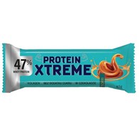 BATON PROTEINOWY XTREME O SMAKU TOFFI W CZEKOLADZIE MLECZNEJ BEZ DODATKU CUKRÓW 40 g - DOBRY SQUAD