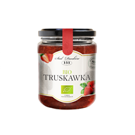 TRUSKAWKA 80 % Z CUKREM TRZCINOWYM BIO 270 g - SAD DANKÓW