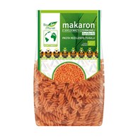 MAKARON PROTEINOWY Z SOCZEWICY CZERWONEJ ŚWIDERKI BIO 250 g - BIO PLANET