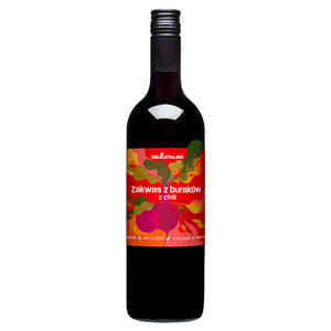 ZAKWAS Z BURAKÓW Z CHILI BIO 750 ml - DELIKATNA