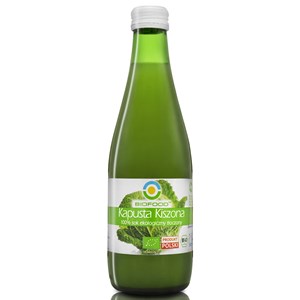 SOK Z KAPUSTY KISZONEJ NFC BEZGLUTENOWY BIO 300 ml - BIOFOOD