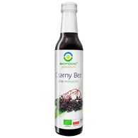 SYROP Z CZARNEGO BZU BIO 250 ml - BIOFOOD