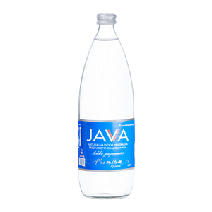 NATURALNA WODA MINERALNA ŚREDNIOZMINERALIZOWANA LEKKO GAZOWANA 860 ml (SZKŁO) - JAVA