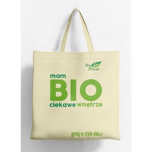TORBA NA ZAKUPY (BAWEŁNIANA) Z LOGO BIO PLANET