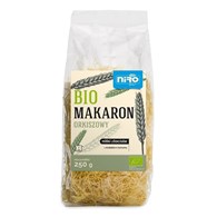 MAKARON (ORKISZOWY Z KURKUMĄ) NITKI ZŁOCISTE BIO 250 g - NIRO