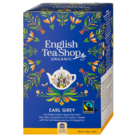 HERBATA CZARNA EARL GREY FAIR TRADE BIO (20 x 2,25 g) 45 g - ENGLISH TEA SHOP ORGANIC