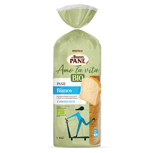 CHLEB TOSTOWY KROJONY BIO 400 g - IL BUON PANE