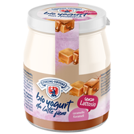 JOGURT KARMELOWY Z MLEKA SIENNEGO BEZGLUTENOWY BIO 150 g (SŁOIK) - STERZING-VIPITENO