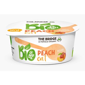 DESER OWSIANY BRZOSKWINIOWY BIO 125 g - THE BRIDGE