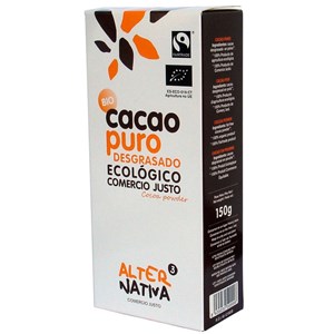 KAKAO W PROSZKU FAIR TRADE BEZGLUTENOWE BIO 150 g - ALTERNATIVA3