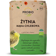 MĄKA ŻYTNIA CHLEBOWA TYP 720 BIO 1 kg - PROBIO