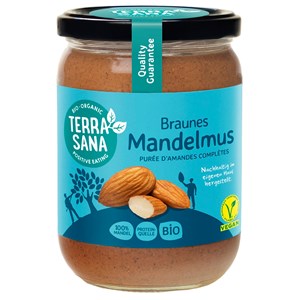 KREM Z MIGDAŁÓW PRAŻONYCH 100 % BIO 500 g - TERRASANA