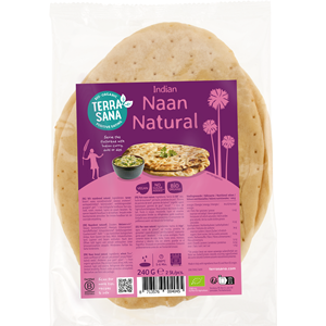 CHLEB NAAN BIO 240 g - TERRASANA