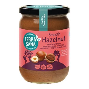 KREM Z PRAŻONYCH ORZECHÓW LASKOWYCH BIO 500 g - TERRASANA
