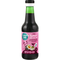 SOS SOJOWY TAMARI 25 % MNIEJ SOLI BEZGLUTENOWY BIO 250 ml - TERRASANA