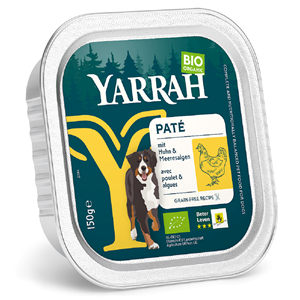 (DLA PSA) PASZTET Z KURCZAKA Z ALGAMI MORSKIMI BIO 150 g - YARRAH
