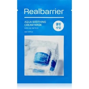 MASECZKA KOREAŃSKA W PŁACHCIE AQUA SOOTHING CREAM 30 ml - REAL BARRIER