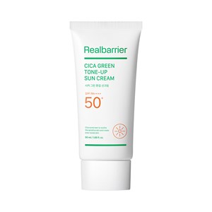 KREM PRZECIWSŁONECZNY TONIZUJĄCY DO TWARZY CICA GREEN TONE-UP SPF 50 50 ml - REAL BARRIER