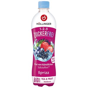 NAPÓJ GAZOWANY O SMAKU OWOCÓW LEŚNYCH BEZ CUKRU BIO 500 ml - HOLLINGER