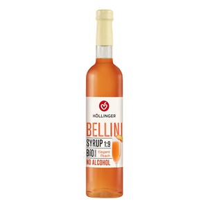 SYROP DO DRINKÓW I KOKTAJLI BELLINI BIO 500 ml - HOLLINGER