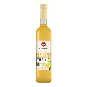 SYROP DO DRINKÓW I KOKTAJLI PINA COLADA BIO 500 ml - HOLLINGER